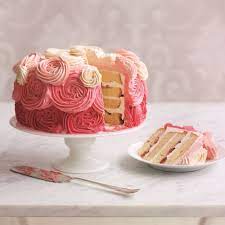 Strawberry Ombre Cake Bakingmad Com Cake Novelty Cakes Ombre Cake