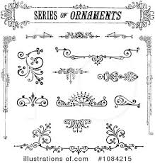 Find illustrations of victorian design. Victorian Design Elements Clipart 1084215 Illustration By Bestvector