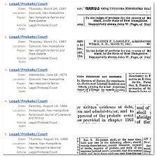 Genealogybank Search Results Page Showing Sample Legal Probate Court Records Gentipjar Genealogy Wills Genealogy Bank Family Genealogy Genealogy Resources