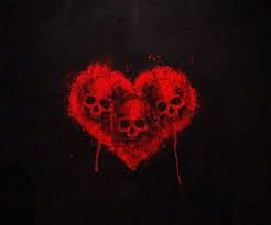 Black And Red Heart Wallpaper Hd My Heart Bleeds For You Skull Wallpaper Black Skulls Wallpaper Heart Wallpaper