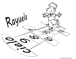 Rayuela dibujo para colorear e imprimir dibujos para colorear. Dibujos Juegos Tradicionales Para Colorear Imagui Dibujos Home Decor Decals Home Decor