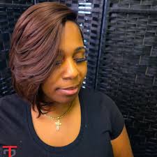 TRUE 2 YOU STYLES: STYLE: Full invisible Part Layered Bob Quickweave AREAS:  Albany & Morrow Ga STYLIST: Nicole Randle CONTACT: (229) 291-5830 True 2  You Styles #followers #highlight #highlights #followers #hairstylist  #atlanta #