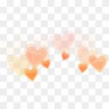 Orange Orangehearts Hearts Heartcrown Crown Heart Orange Heart Crown Png Transparent Png Crown Png Crown Clip Art Crown Tumblr