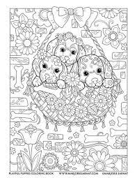 When i give them a bath you would think that i was torturin… Hanging Basket Puppy Coloring Pages Dog Coloring Book Animal Coloring Pages