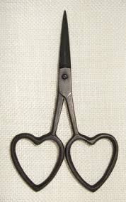 The Love Scissors By Kelmscott Designs Heart Shapes Heart Art Scissors