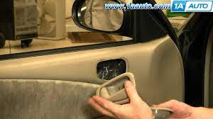How To Install Replace Inside Door Handle Toyota Corolla 98 02 1aauto Com I Cannot Believe How Simp Replacing Interior Doors Interior Door Handles Door Handles