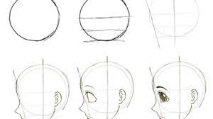 ~bored~ just a tutorial of how to draw a female or male, doesn't matter, face from the side view. How To Draw Anime Manga Faces Heads In Profile Side View How To Draw Step By Step Drawing Tutorials