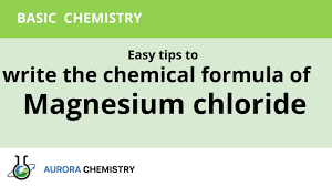 Magnesium chloride usp, anhydrous uses as electrolyte replenisher, pharmaceutic necessity for hemodialysis. Write The Chemical Formula Of Magnesium Chloride Youtube