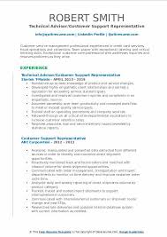 You can alter the job title to suit your unique position. Customer Support Representative Resume Samples Qwikresume