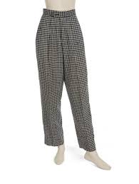 Black And White Checkered Pants Outfit Marilyn Monroe Owned Black And White Checkered Pants And Calendar Price Estimate 10000 12000 Pants Marilyn Monroe Checker Pants