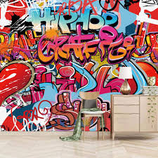 These high design organization ideas prove that you can't incorporate storage with style. Amazon Com Gfwjc Photo Wallpaper Mural Alphabet Graffiti Non Woven Premium Art Print Wall Mural Decoration Poster Picture Design Modern Colorful Design 3d 157 5 X 110 2 Inch Tools Home Improvement