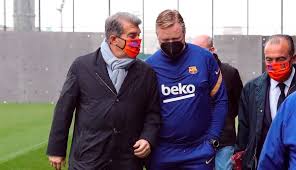Ronald koeman 'set for showdown talks with president joan laporta over his barcelona future this ronald koeman arrived at barcelona before joan laporta and future is unclear pair will discuss koeman's future and transfer plans if he stays at the nou camp Key Week In Can Barca It Will Take The Decision On The Future Of Koeman