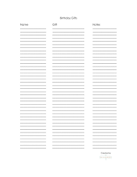 Find a birthday gift list help. Pin On Birthday Organizer