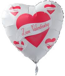 Zum valentinstag schickt man seiner frau oder freundin einen lieben gruß per whatsapp oder facebook. Folienballon Zum Valentinstag Mein Schatz Ich Liebe Dich Du Mein Gluck Du Mein Alles Weisser Folienballon Mit Heliumfullung Ballongrusse