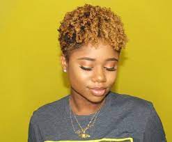 19 Hottest Short Natural Hairstyles For Black Women With Short Hair Natural Hair Styles Blonde Natural Hair Short Natural Hair Styles