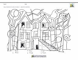 Smiling calculator coloring page at primarygames free smiling calculator coloring page printable. Halloween Color By Number