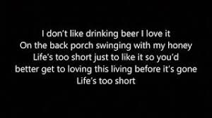 Life S Too Short Darius Rucker Lyrics Video Youtube