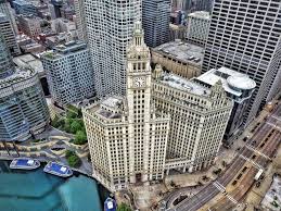 The company now occupies nearly 227,000 square feet, almost half of the 453,400. The Wrigley Building In Chicago Illinois Architecture