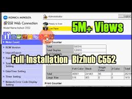 Konica minolta bizhub c284 printer driver, fax software download for microsoft windows, macintosh and linux. How To Setup Printer And Scanner Konica Minolta Bizhub C552 Golectures Online Lectures