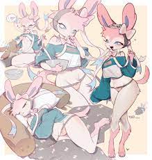 eevee eeveelution nintendo pokémon (species) pokemon sleeping  sylveon underwear yuio 