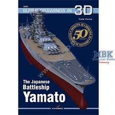 The detailed design, that is evident in the ga drawing, is impressively revealing. Kagero Super Drawings 3d The Battleship Yamato
