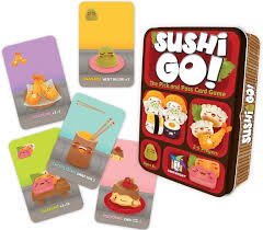This person will act as the first dealer. Amazon Com Sushi Go The Pick And Pass Card Game Toys Games