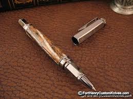 Image result for mammoth bone inlay fountain pen