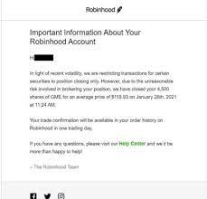 You can do this using the broker's mobile app. Anyone Seen That Robin Hood Force Closed Gme Positions On Their Account Trading 212 Chat Trading 212 Community