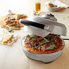 Breville Crispy Crust Pizza Maker Williamssonoma Pizza Maker Crispy Crust Fresh Baked Pizza