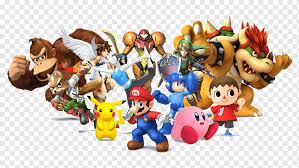 The unlockabale characters of the roster in this game are: Assorted Character Illustration Super Smash Bros For Nintendo 3ds And Wii U Super Smash Bros Brawl Super Smash Bros Melee Super Mario Bros Nintendo Characters Super Smash Bros For Nintendo 3ds And Wii