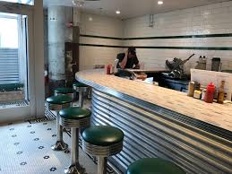 Ari S Diner Sports Gleaming Art Deco Counter And Bar Stools Midcity Dc News In 2020 Restaurant Photos Diner Bar Stools