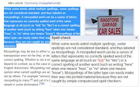 Spell Check