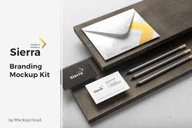 Sierra Branding Mockup Branding Mockups Branding Corporate Stationery