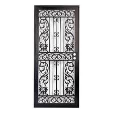 The staff at wayfair was great about the return. Black Security Doors Exterior Doors The Home Depot