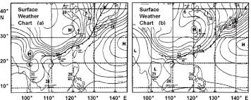 Surface Weather Chart From Hong Kong Observatory A 2000