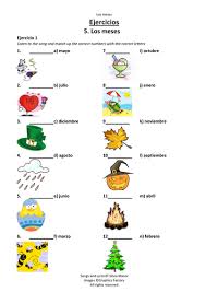 The spanish way is to write the day + month + year. Los Meses Song Teaching The Months Of The Year In Spanish Teaching Resources