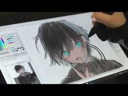 イラスト メイキング youtube anime art