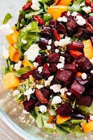 Roasted Beets Sweet Potato Salad Recipe Salad With Sweet Potato Sweet Potato Salad Recipe Roasted Beets