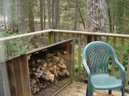 We'll be heating our weekend homestead with two wood stoves, and that means we're going to need plenty of firewood. Deck And Free Firewood Picture Of Hutchins Cottages At Acadia Mount Desert Island Tripadvisor