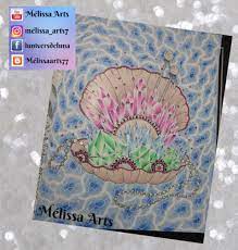 Coquillage Et Cristaux Coloriage Cristaux Tuto