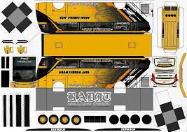 Livery bussid jetbus 3 shd update apps on google play. Raditpaperbus Raditdesign Warna Warni Agam Tungga Jaya Paperbus Papercraftbus Mobil Truk Besar Konsep Mobil