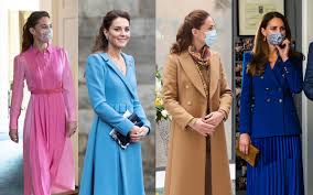 Catherine, duchess of cambridge, née catherine elizabeth middleton; Kate Middleton S Best Fashion Looks This Month From Luxury British Brands To The Humble Veja Sneakers Also Loved By Meghan Markle And The H M Top She Wore To Get The Covid 19