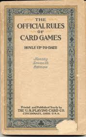 This card game requires a large group of participants and even more cards to begin playing. The Official Rules Of Card Games Hoyle Up To Date Twenty Seventh Edition 1923 The United States Playing Card Company Amazon Com Books