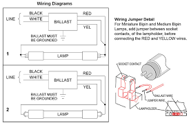 Schematic wiring diagram for two tube light with one ballast (choke). Wiring Diagrams Ultraviolet Com
