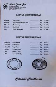 We did not find results for: Daftar Menu Makanan Minuman Picture Of Oyo 3712 Hotel Palem Sari Malang Tripadvisor