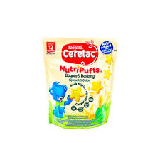 Manufacture baby milk and soya milk for senior citizens ovlo holdings was incorporated in malaysia june 2008 with specific objective to serve regional and. Nestle Cerelac Baby Food Nutripuffs Baby Biscuits 50g From Malaysia Tradewheel Com