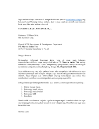 Surat Lamaran Pekerjaan Research Papers Academia Edu