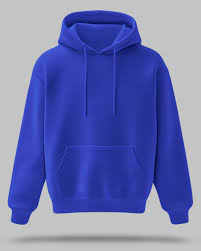 Plain Royal Blue Hoodie for Men Winter Wear – Fireknott