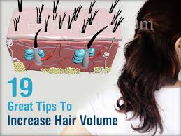 These have a lighter formula than most other shampoos and conditioners, meaning that they won't weigh hair down, causing it to lie flat against the scalp. 19 Great Tips To Increase Hair Volume