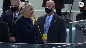 Lady gaga sings brilliantly the american national anthem before the super bowl 50. Lady Gaga Inauguration National Anthem Performance Stuns